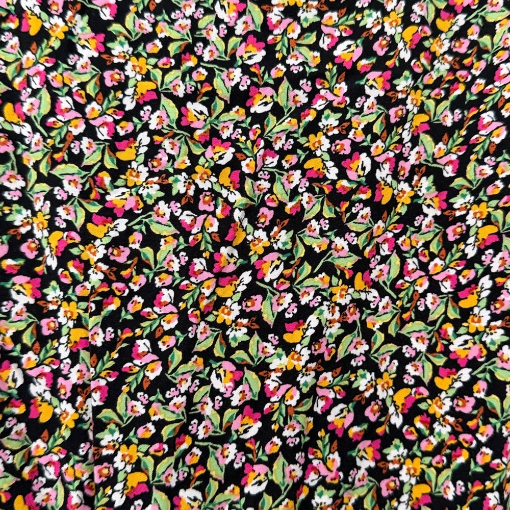 J Crew Floral Mini Long Sleeve Dress - Picture 4 of 4